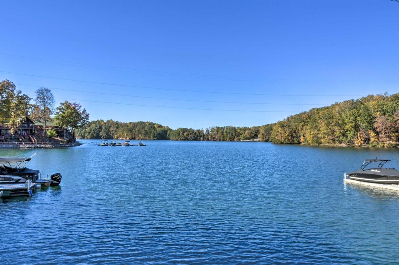 Lake Keowee Escape With Dock, Deck And Lake Access! Six Mile Exterior photo